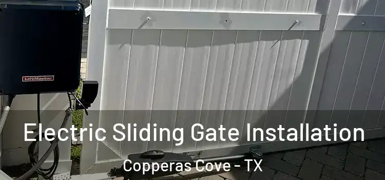 Electric Sliding Gate Installation Copperas Cove - TX