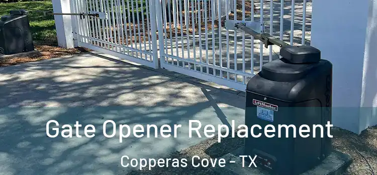 Gate Opener Replacement Copperas Cove - TX