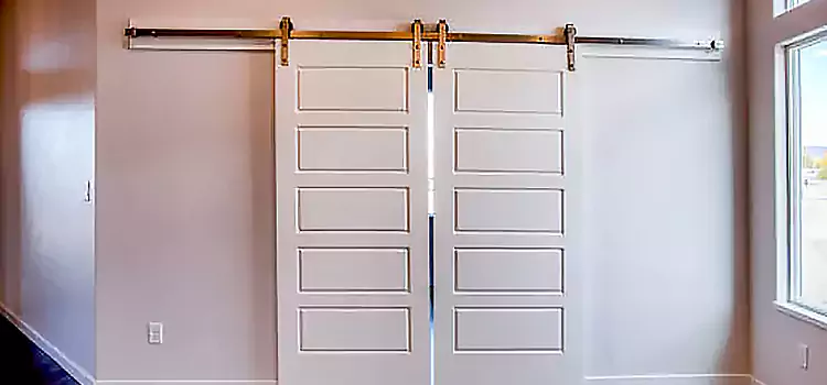 Glass Barn Door with Installation Hardware Kit Copperas Cove
